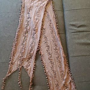 Lace Purple Scarf